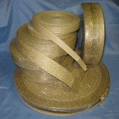 vermiculite coated fiberglass tape high temperature wire cable hose protection
